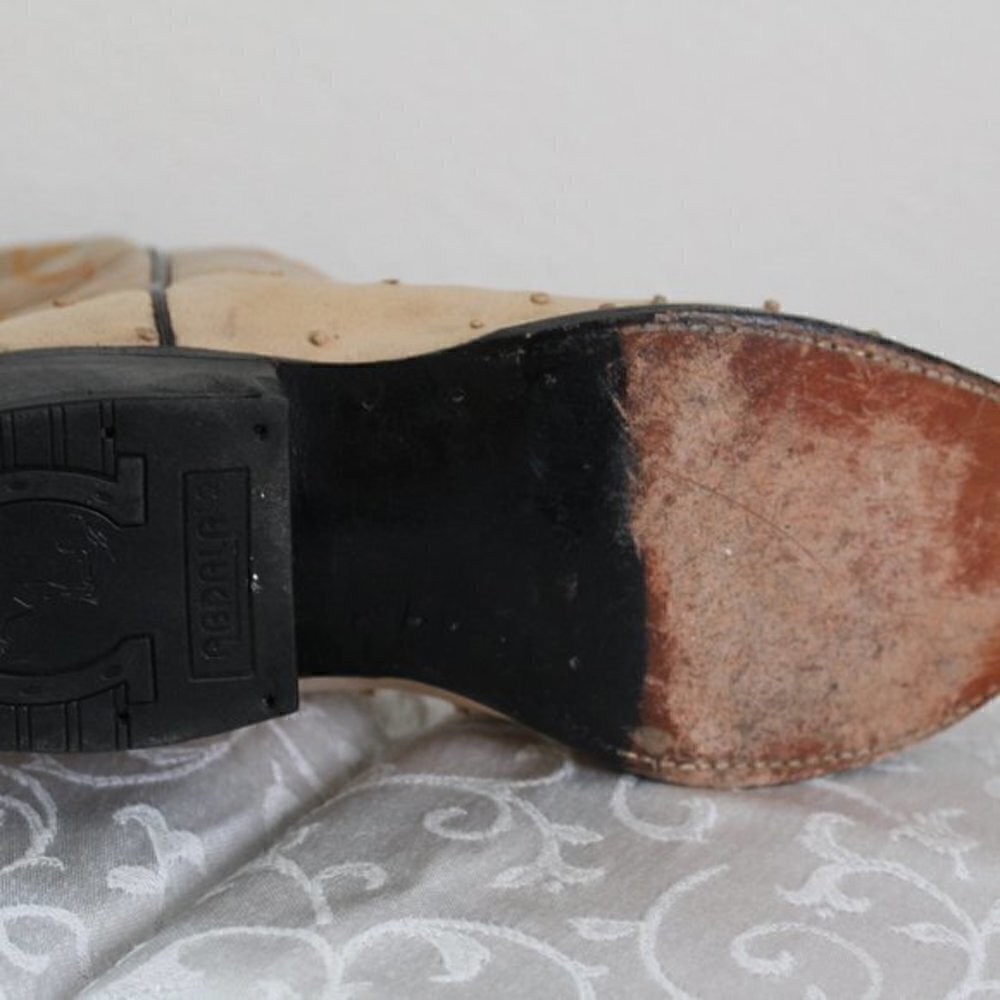 Abdala boots Ostrich Boots size 4 - Picture 8 of 16
